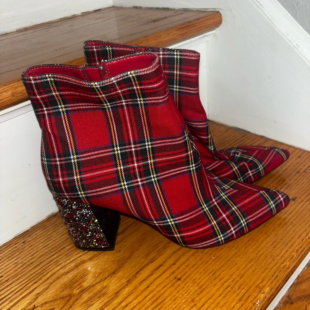 Betsey Johnson Bootie High Heel Height Boots for Women Size 9.5